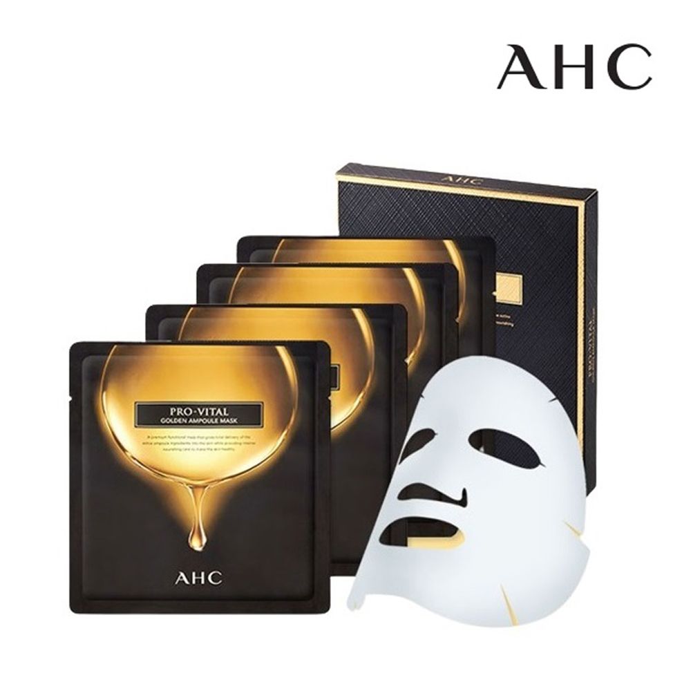 1+1+1 [AHC] 프로바이탈 골든 앰플 마스크팩 4매 3개
