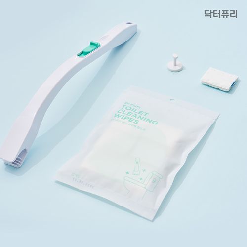 닥터퓨리 일회용 변기클리너 스틱 + 리필 24개입 세트