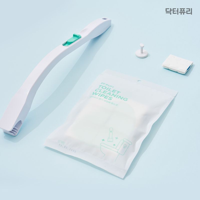 닥터퓨리 일회용 변기클리너 스틱 + 리필 24개입 세트