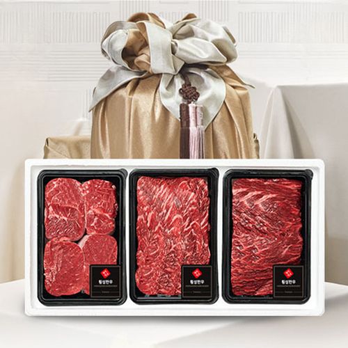 횡성한우 프리미엄 정육세트 & 암소한우 보신세트