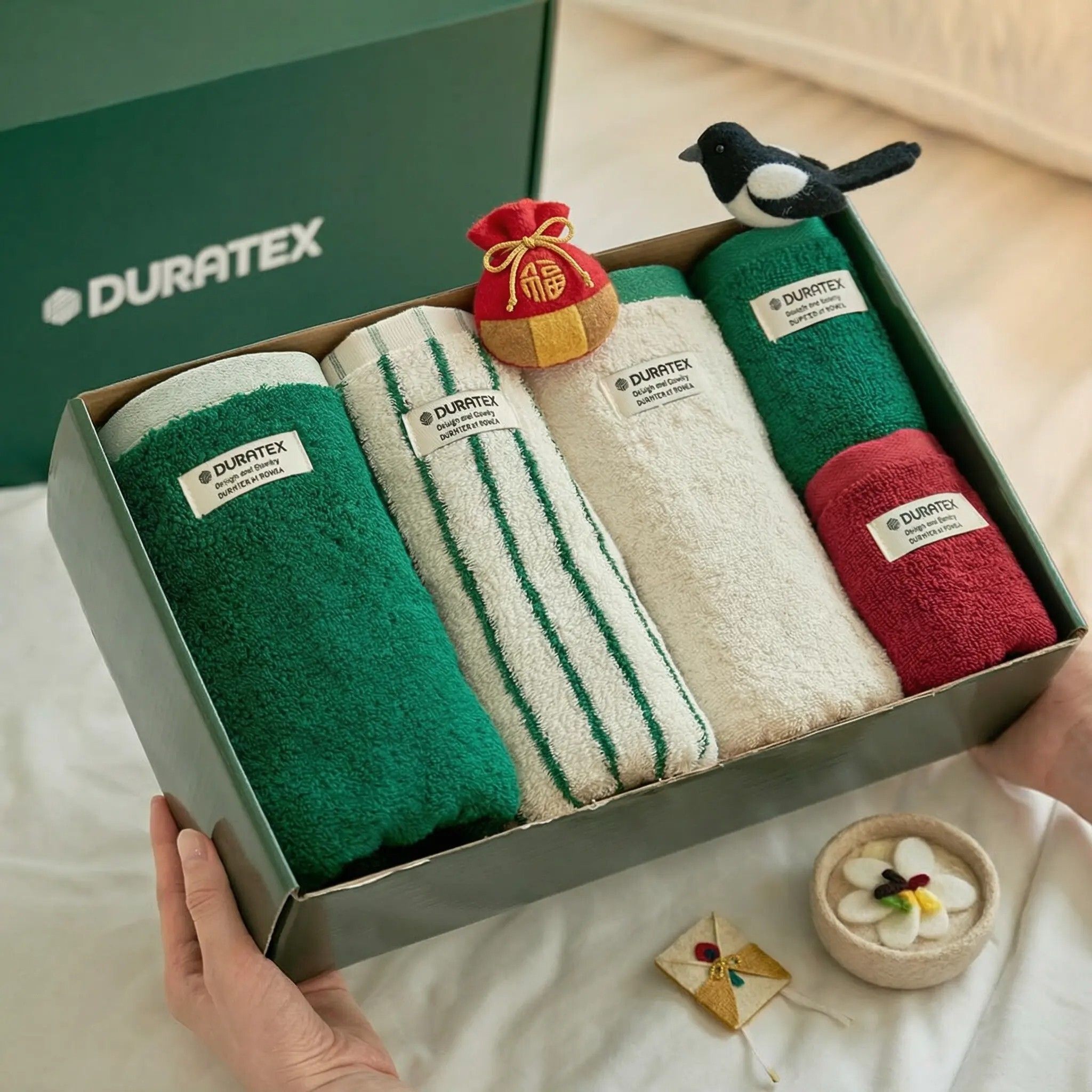 듀라텍스 아르벨라 타월세트 5P 호텔 수건 40수 200g