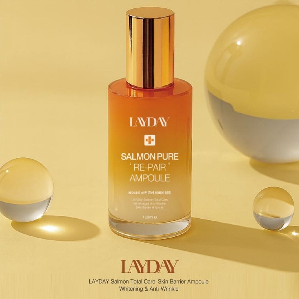 [레이데이]기미흔적 뿌리까지! PDRN 연어주사 재생앰플 100ml