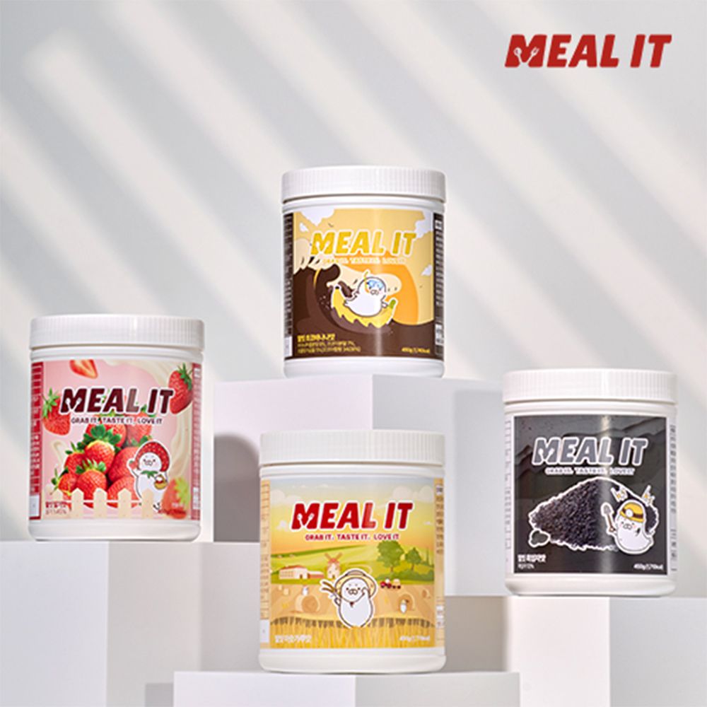 [밀잇] 식사대용 단백질 프로틴 쉐이크 미숫가루맛 1통(450g) 외 골라담기!(택1)