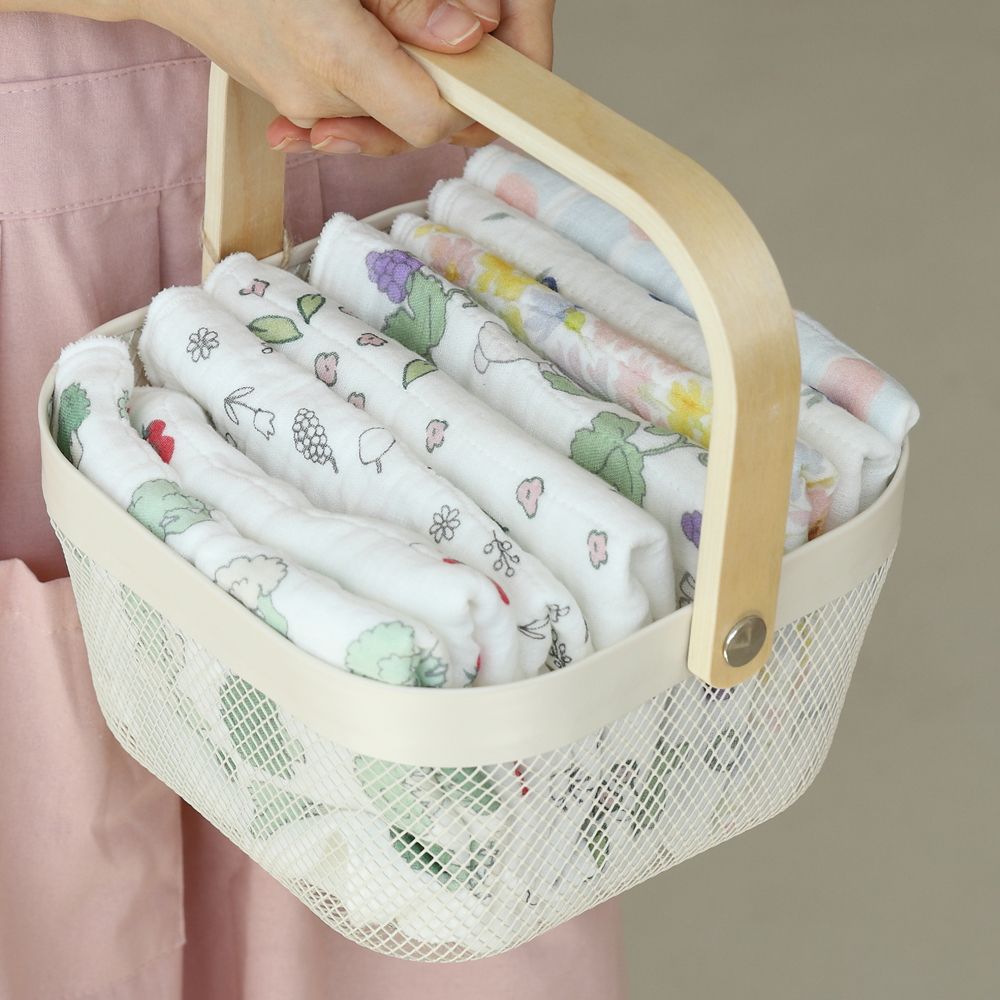 하라다 키요이 카야 7겹 프린트 키친크로스 행주 30*40cm