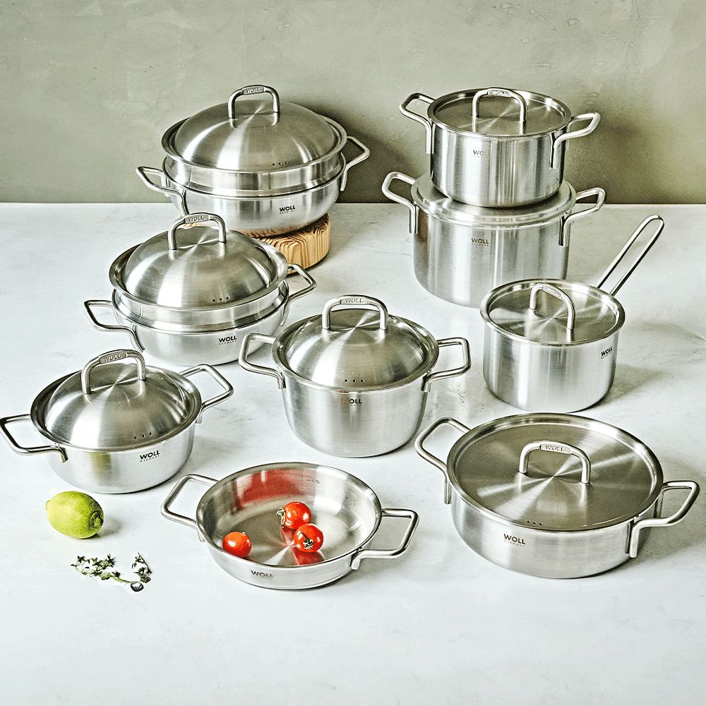 [설준비템] WOLL 쉐프마스터 316 티타늄 통7중 냄비 8종 (택 1)