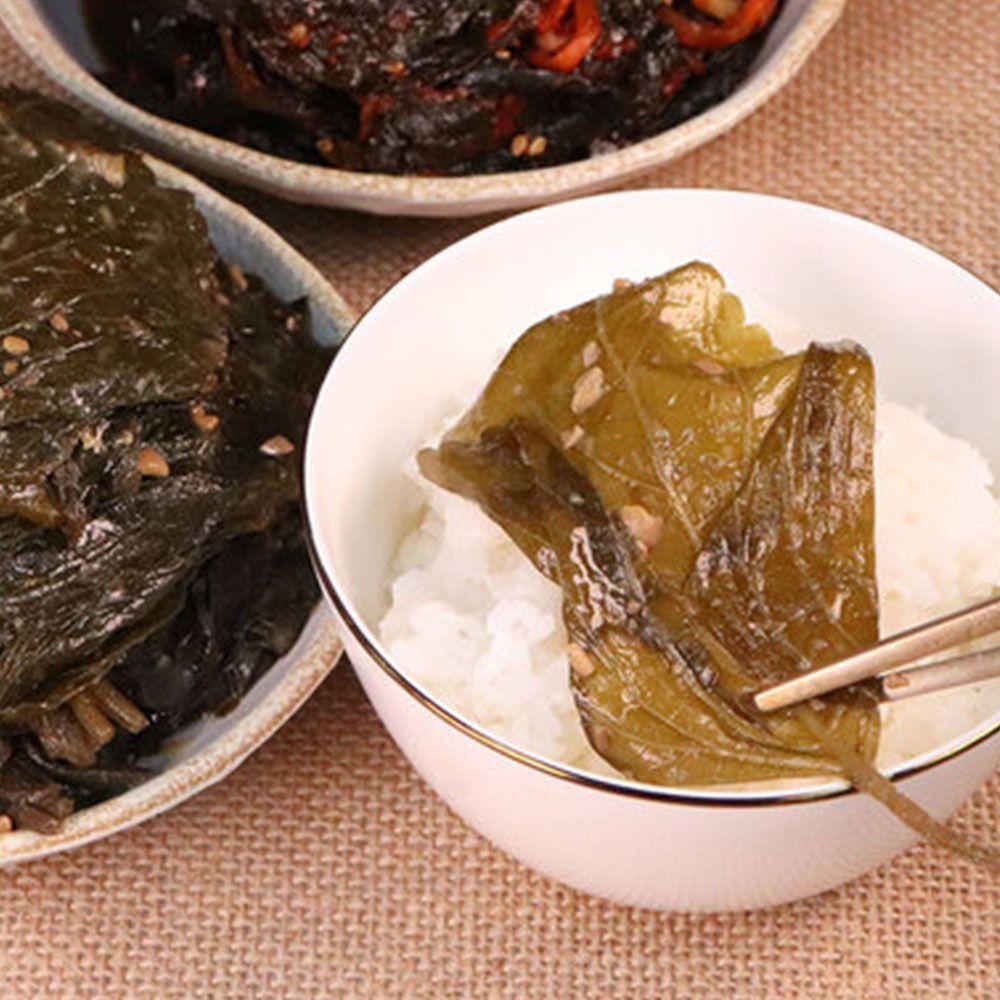천년명가 명인의 깻잎 장아찌 2종(된장/양념)