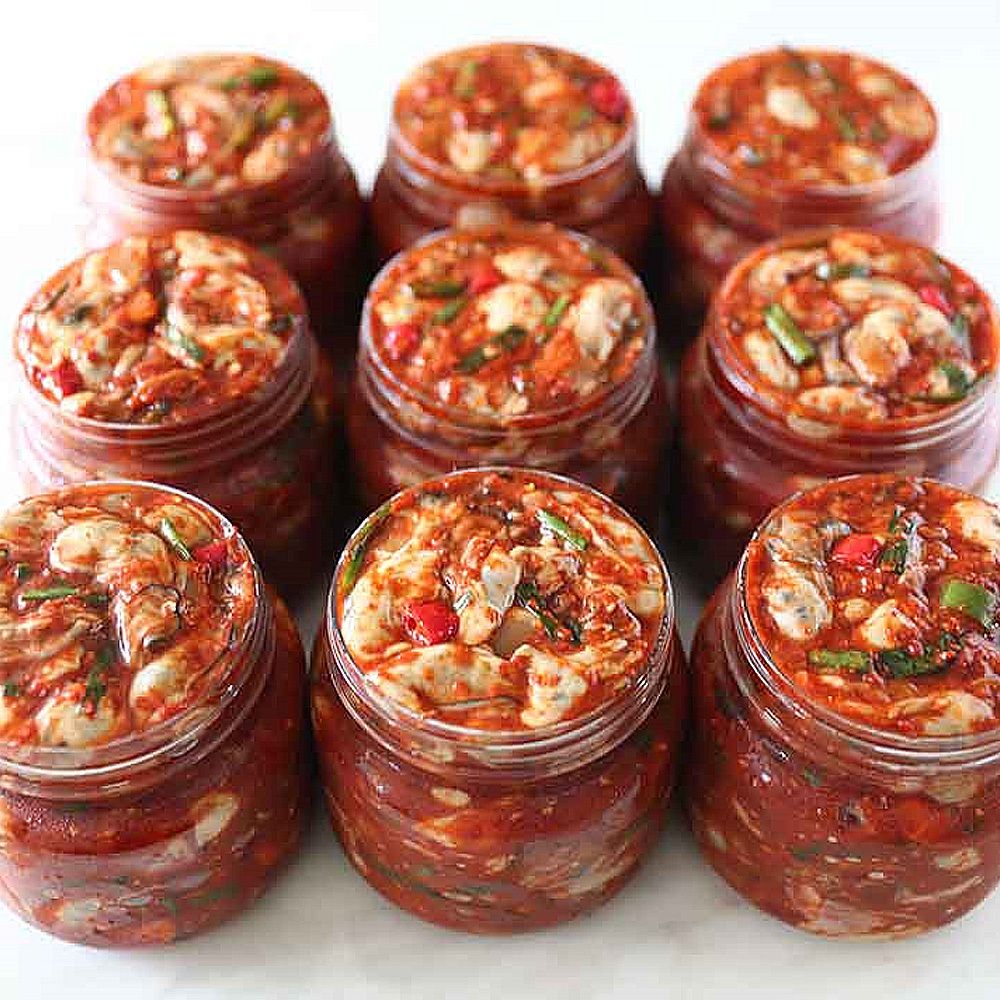 26년전통 맛집  제철 통영 생굴무침 