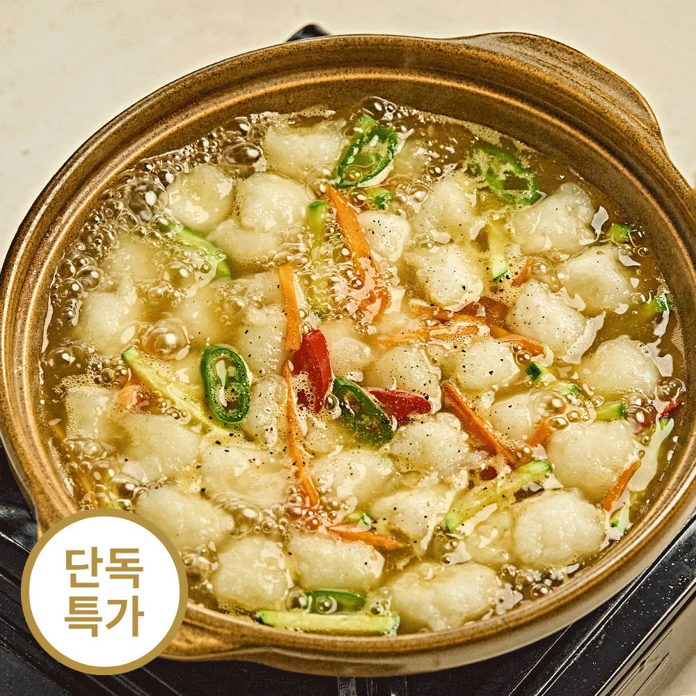 [2차앵콜] ‘강원도의 맛!’ 99.89% 감자로 채운 옹심이, 생 감자떡(옵션선택)