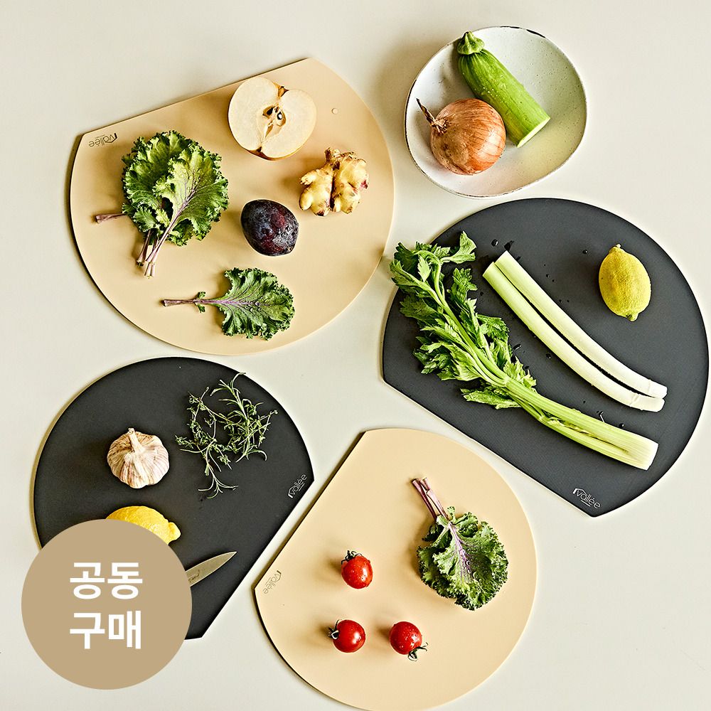 [공동구매] 강한 양념도 물로 헹구면 끝! 발레 TPU 항균 도마