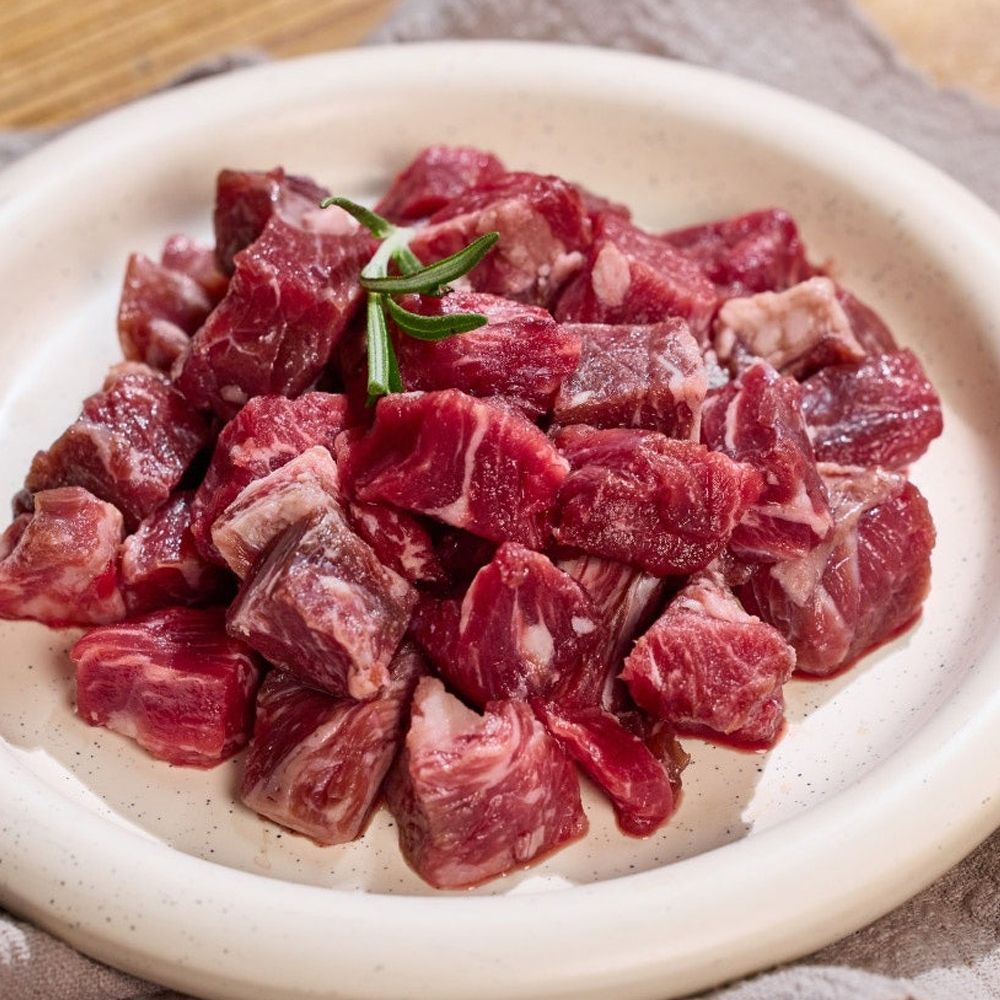 국내산 한우 1++등급 세절 국거리 냉동 200g (1팩~5팩) [FD]