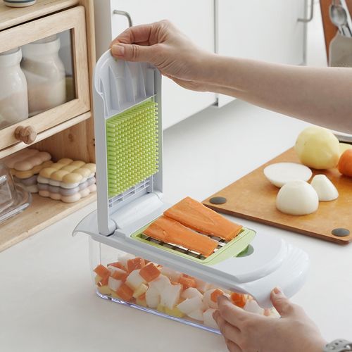 기디니 사각 야채 다지기 초퍼 (사각칼날2개+청소솔)