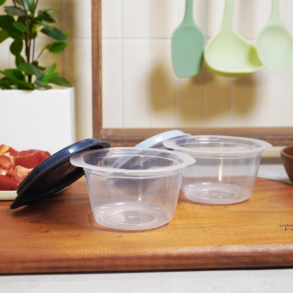 [죠르노펠리체] 이지쿡 밥보관 밥팩 용기 네이비+스카이블루