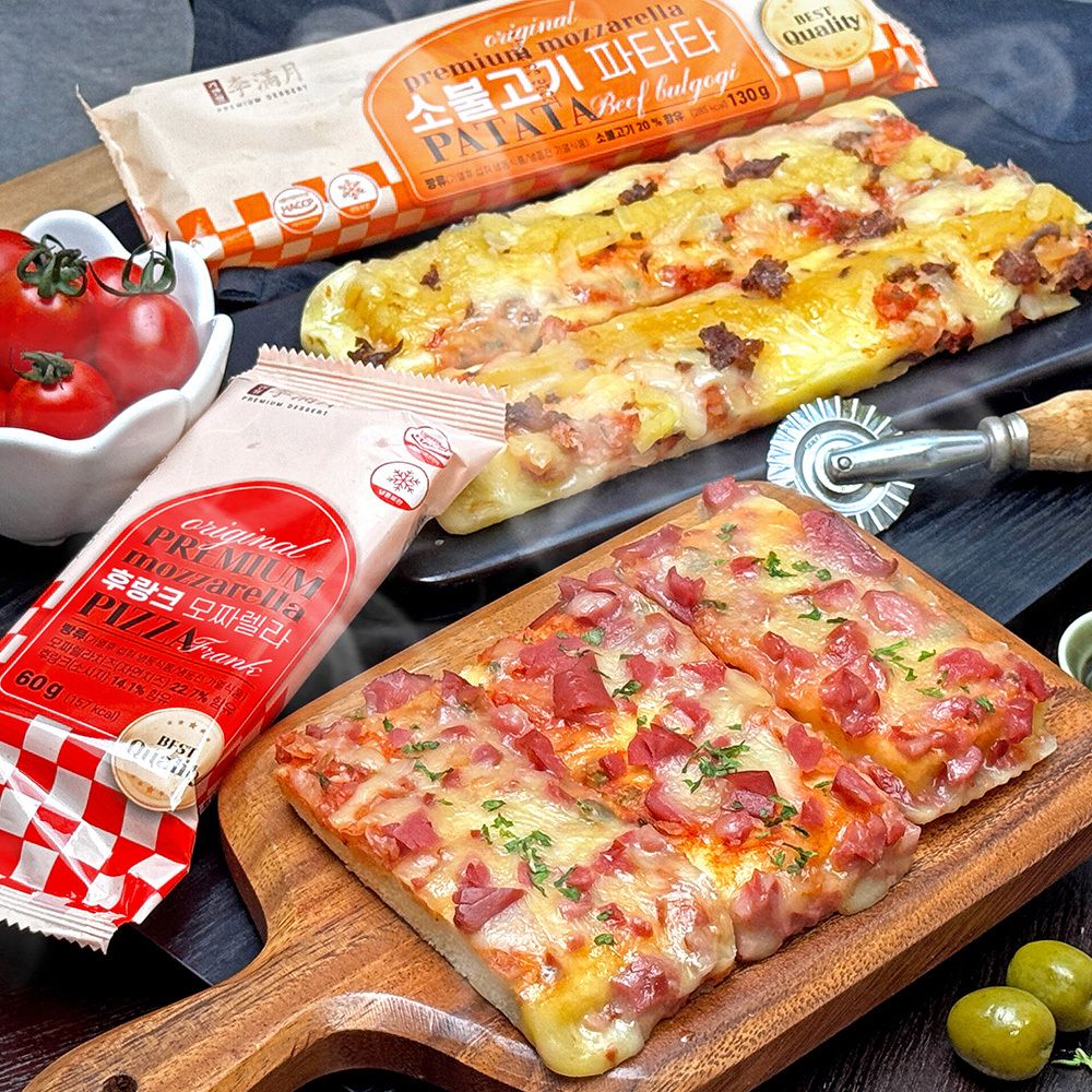 40년전통리만월 수제 미니모짜렐라 렌지 피자3종 