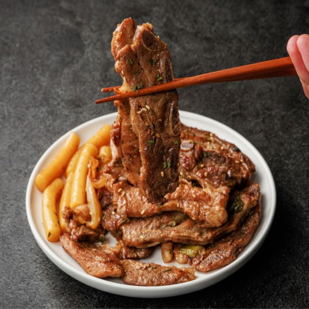 [에이징그라운드] 사과양념 LA돈갈비 1kg