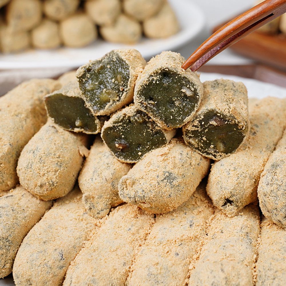 [우리쌀] 견과류가 콕콕 인절미 쑥못난이떡/쑥영양찹쌀떡 1kg