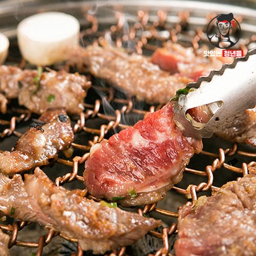 육즙가득 서서갈비 마늘폭탄 양념 갈비살 800g(400gx2팩)