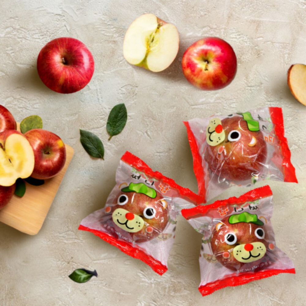 [새재의아침] 껍질째 먹는 문경 세척사과 2kg/12~14과/꼬마