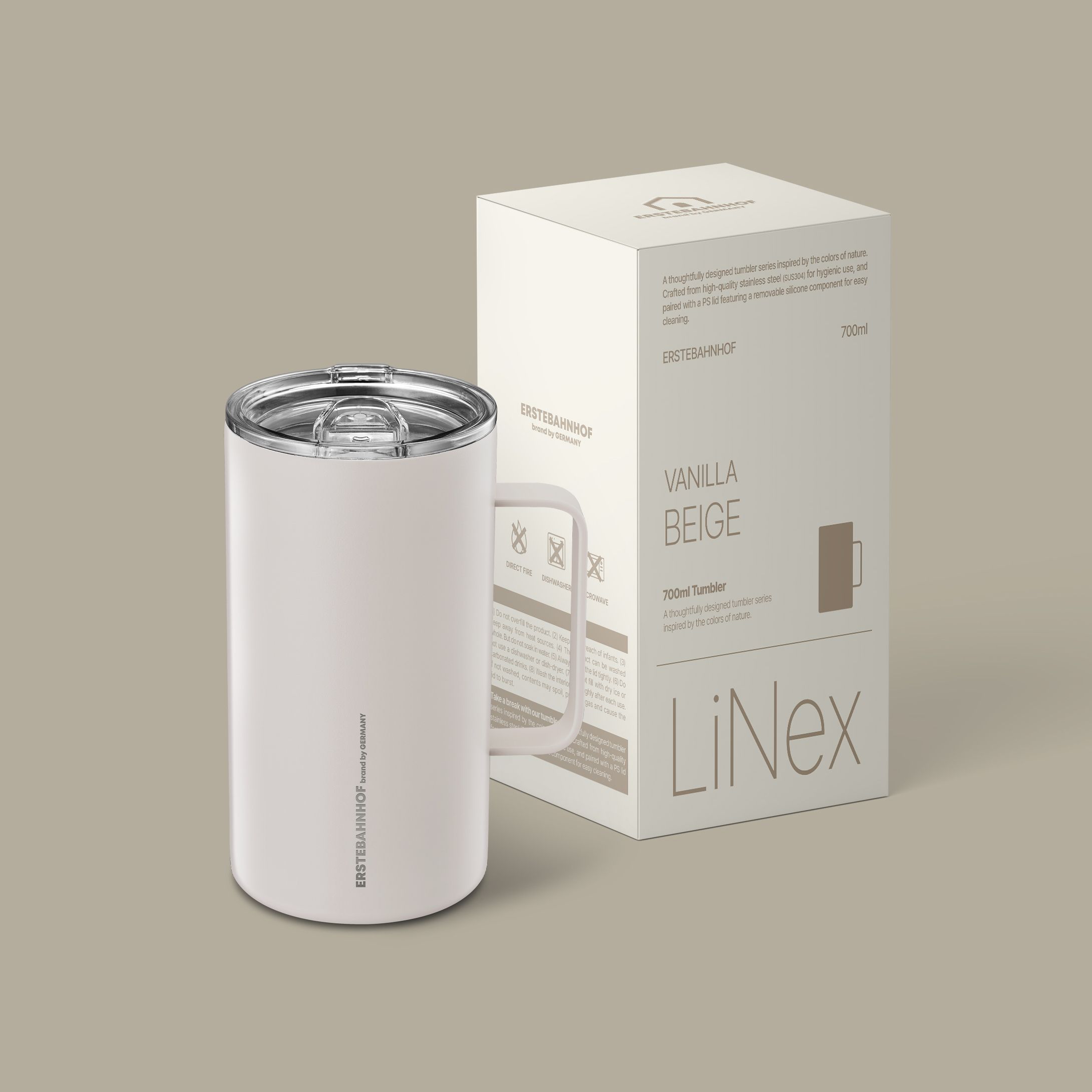 [에스테반호프]  리넥스 손잡이 텀블러 