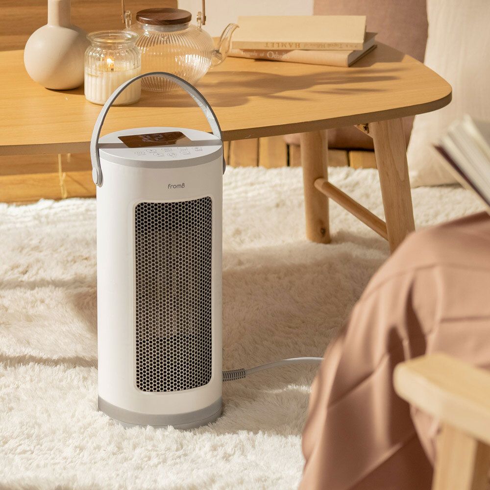 [프롬비] 히터팬 전기온풍기 FC189R 화이트