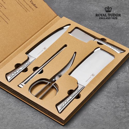 로얄튜더 올스텐 나이프+가위+집게 5종세트