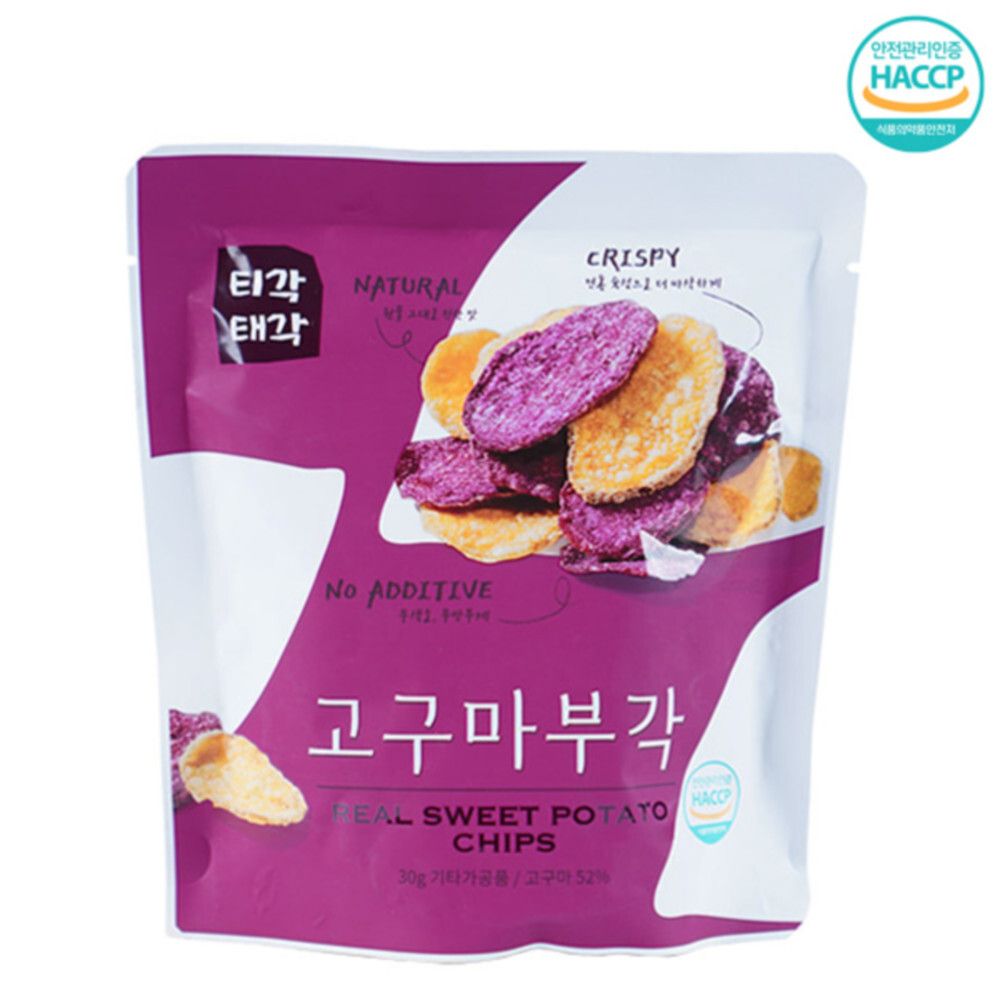 [맛다움] 속초명물 바삭바삭 고구마 부각 30gx5개