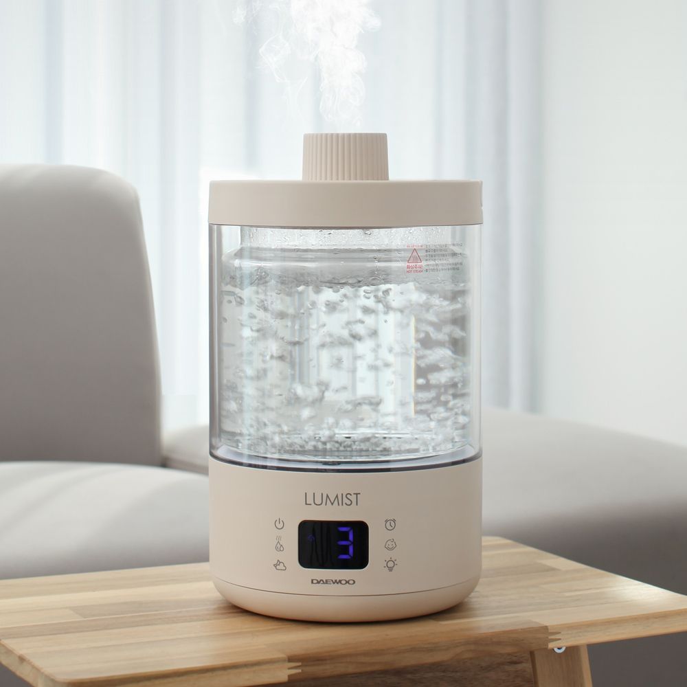 [대우] 루미스트 분리형 유리 가열가습기 3L