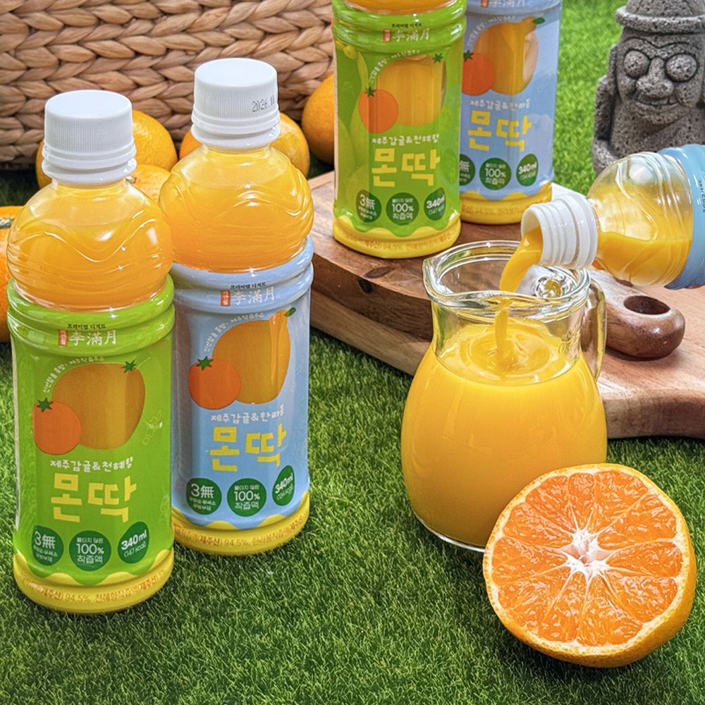 40년전통 제주100%착즙 한라봉/천혜향 몬딱주스