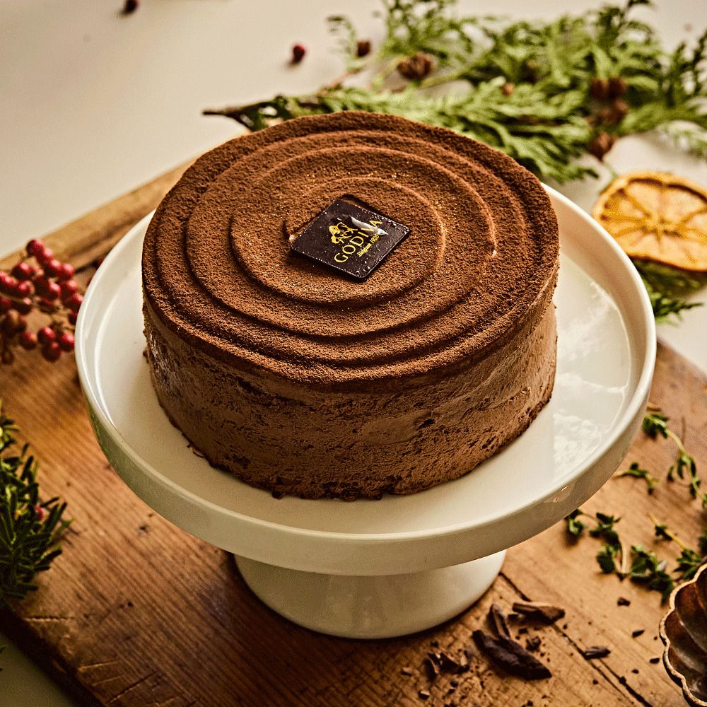 [케이크대전] 명품 초콜릿의 품격, 고디바 초콜릿 레이어 케이크