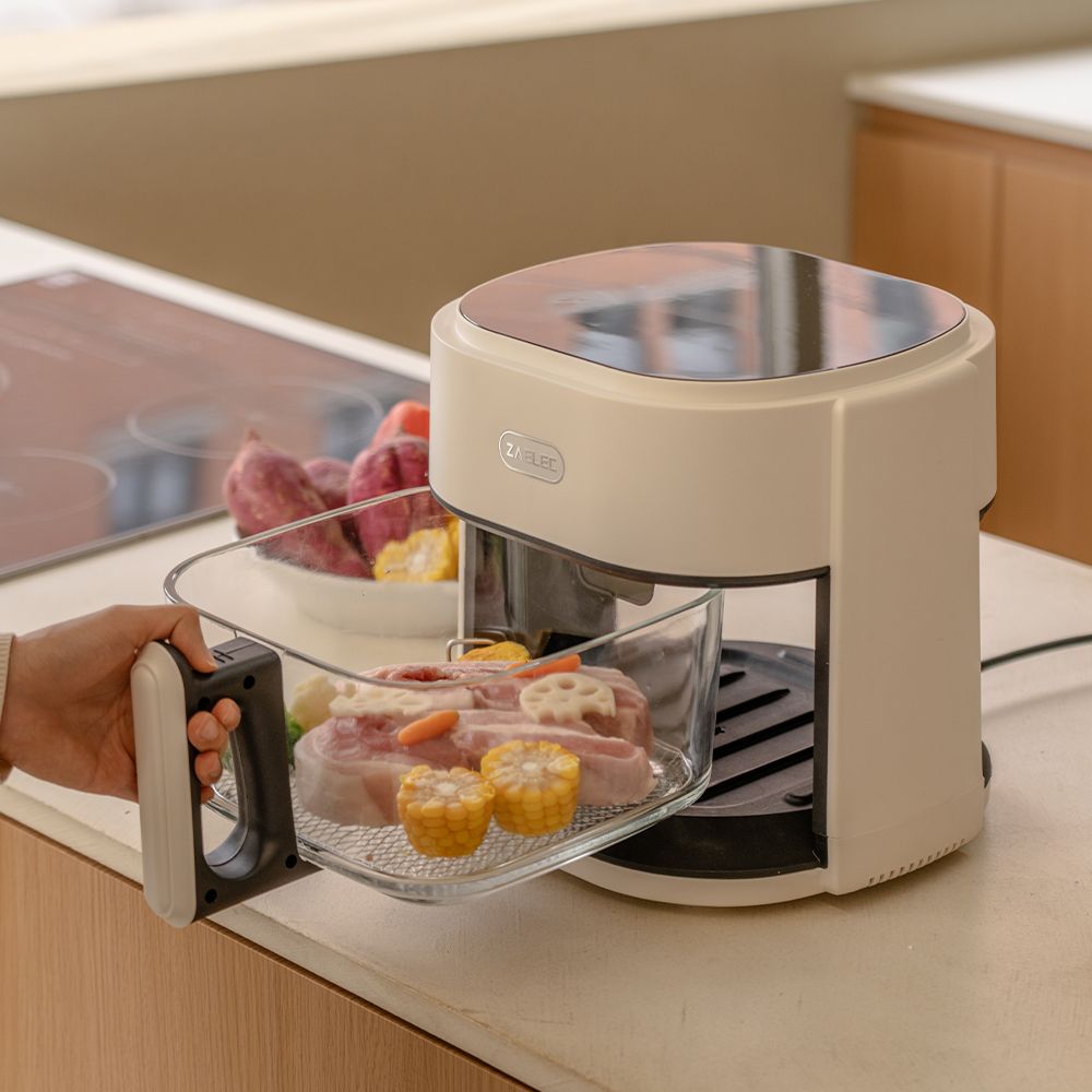 [자일렉] 글라스 에어프라이어 6L ZL-241GA