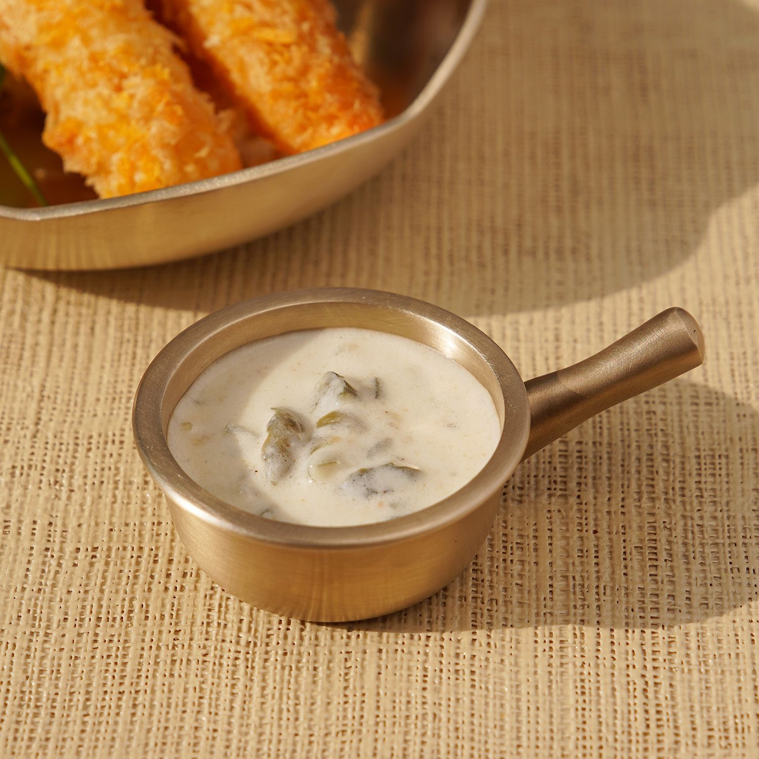 [놋담] 방짜유기 미니 핸들 소스볼