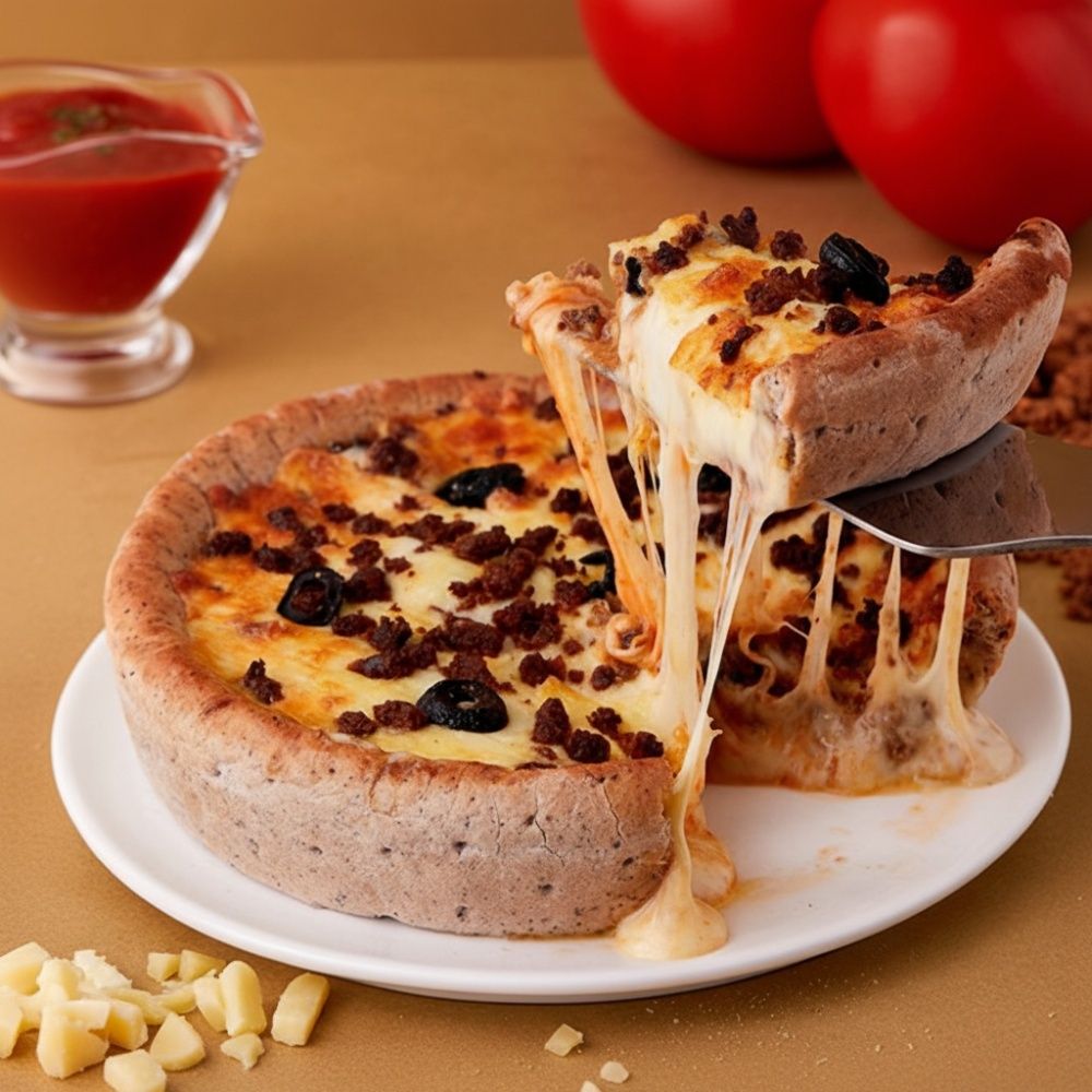 1+1 치즈가 줄줄 흐르는 갓쿡스 시카고피자 3가지맛