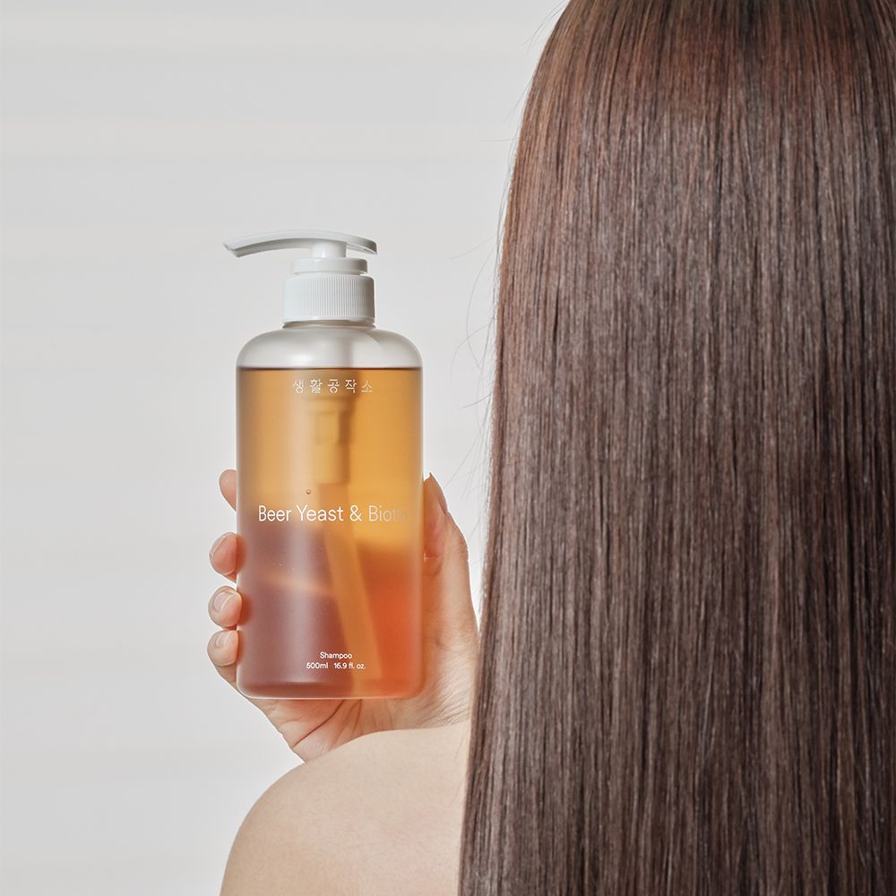 생활공작소 맥주효모 비오틴 샴푸 500ML