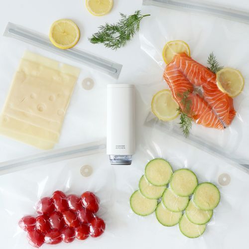 카모메키친 제로에어 진공 지퍼백 10p 세트