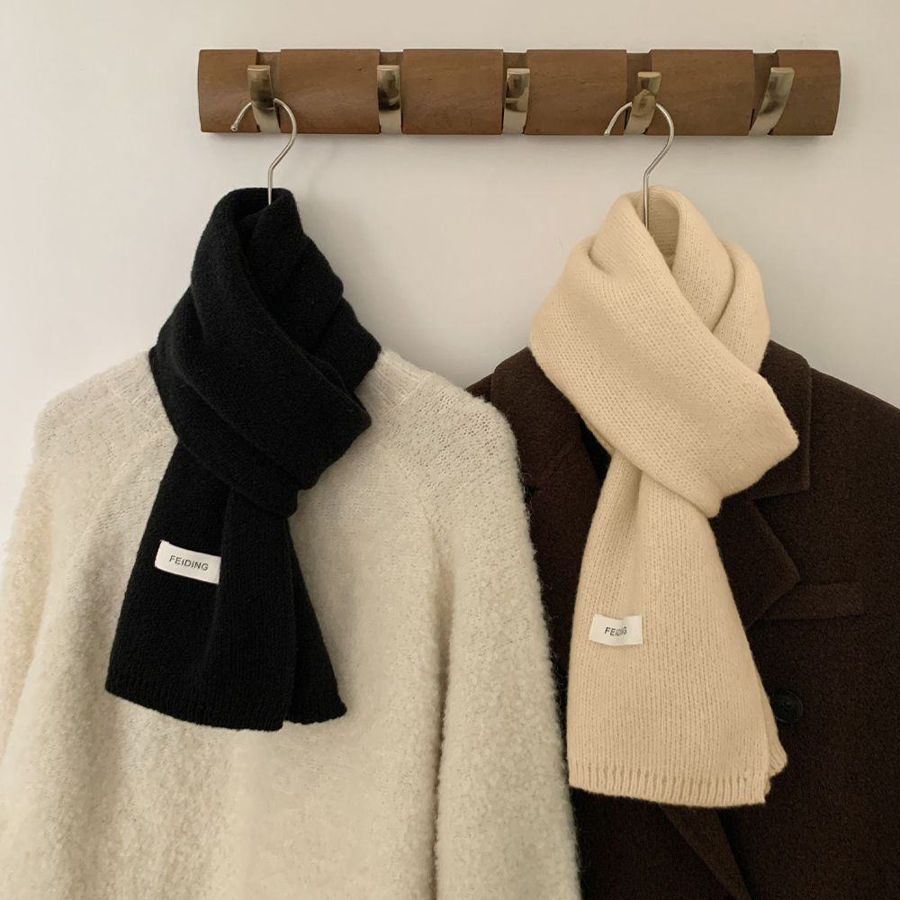 [1+1] 멜로우 소프트 목도리 남녀공용 니트 머플러