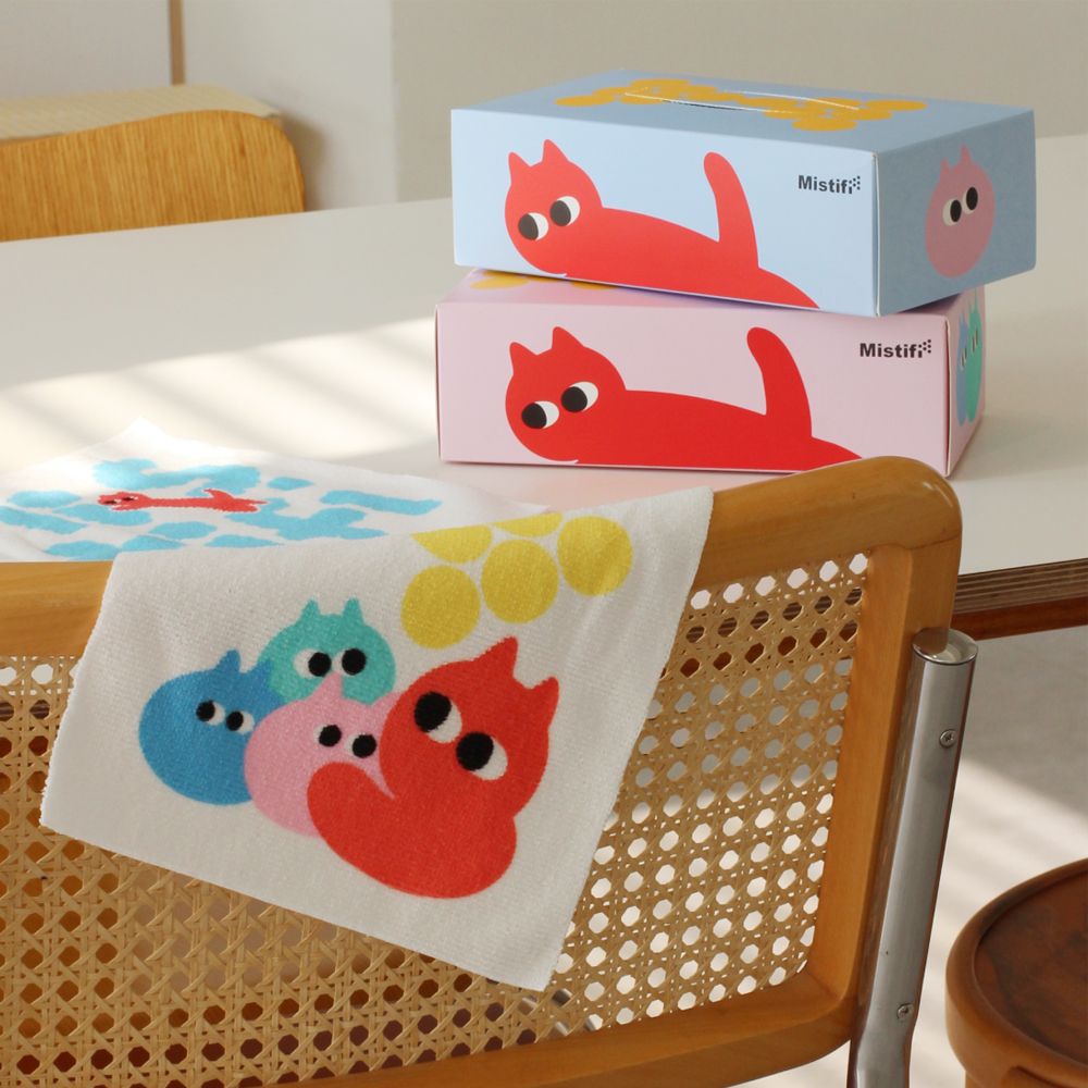 미스티파이 플리컷 극세사 항균행주 1박스(20매) 