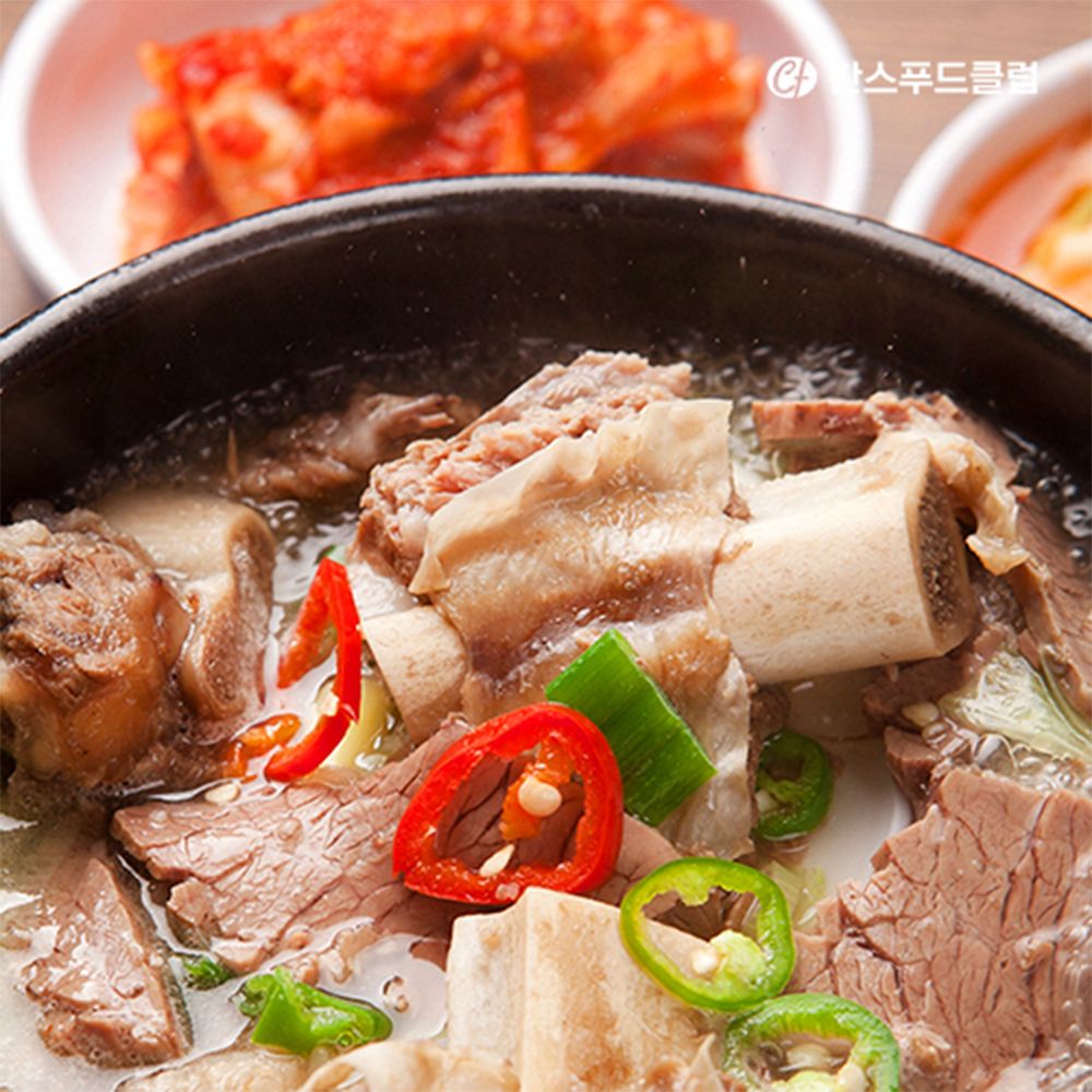 [찬스푸드] 엄마정성 푸짐한 소갈비탕 한그릇 1.4kg(700gx2팩)