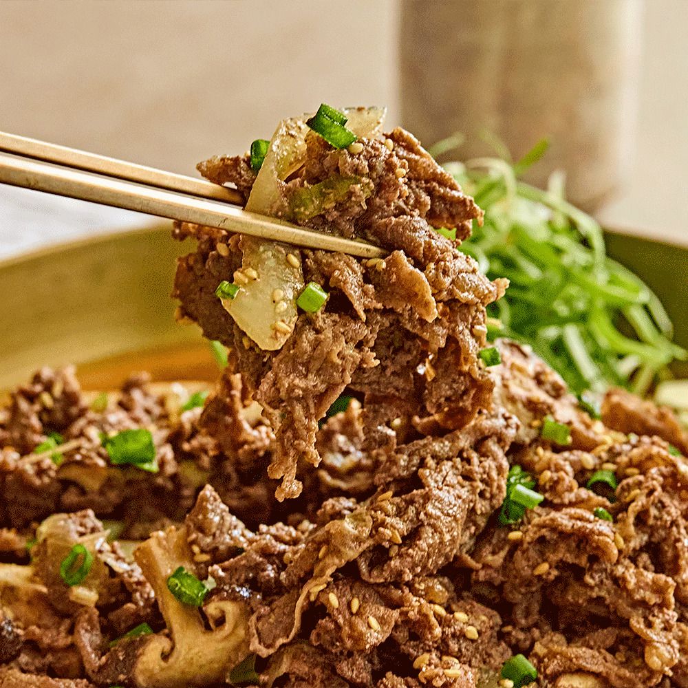 [명절특가] 40년전통! 벽*갈비 마스터가 만든 1++ 최상품 한우의 맛, ‘우본’ 한우불고기 1+1