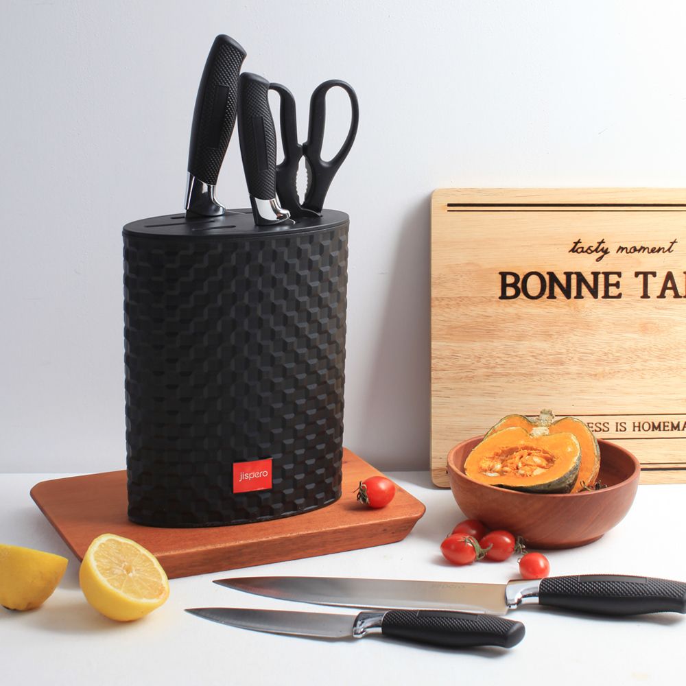 [JISPERO] 블랙엠보스 칼 6P세트