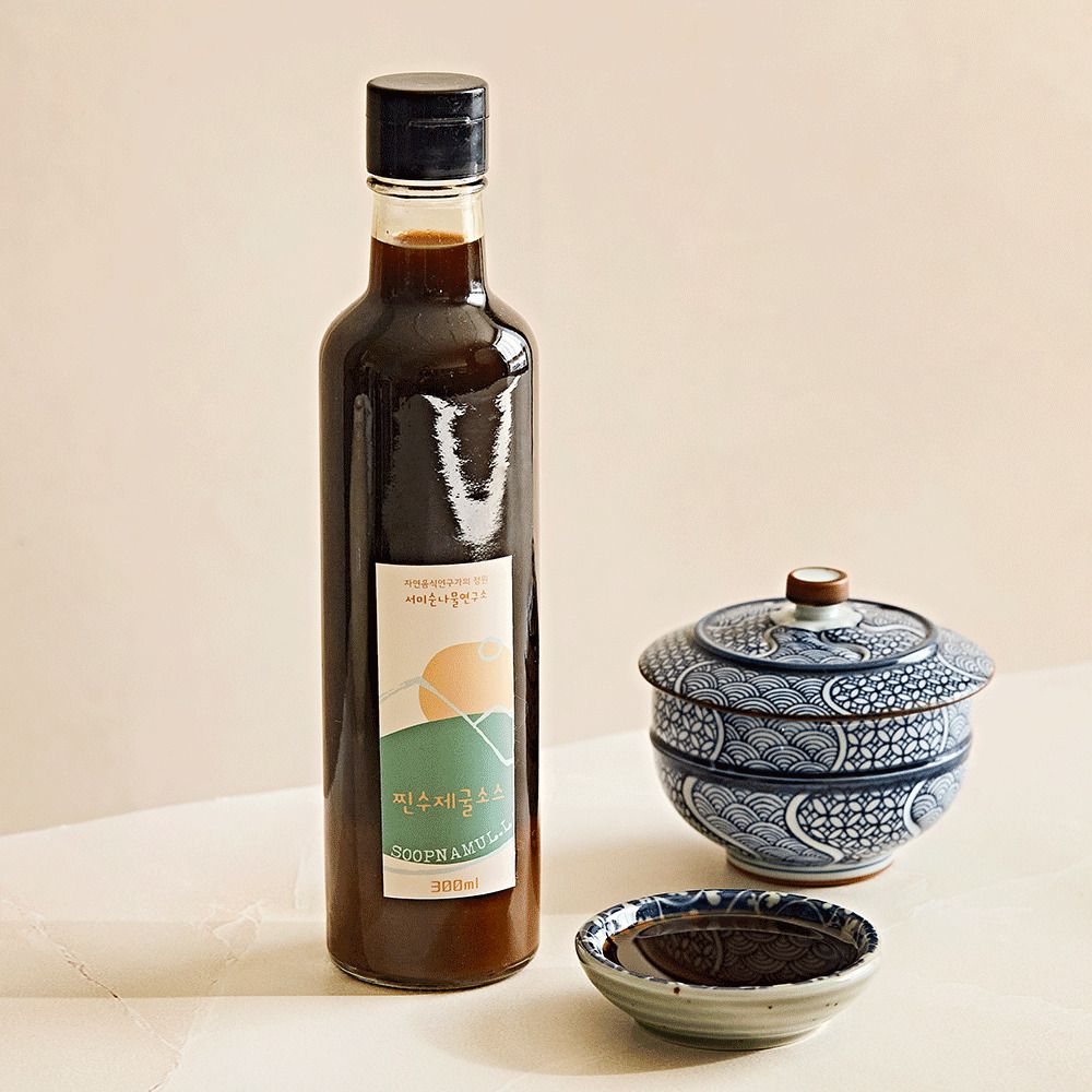 [단독특가] 보라시골 찐 수제 굴소스 (180ml / 300ml)