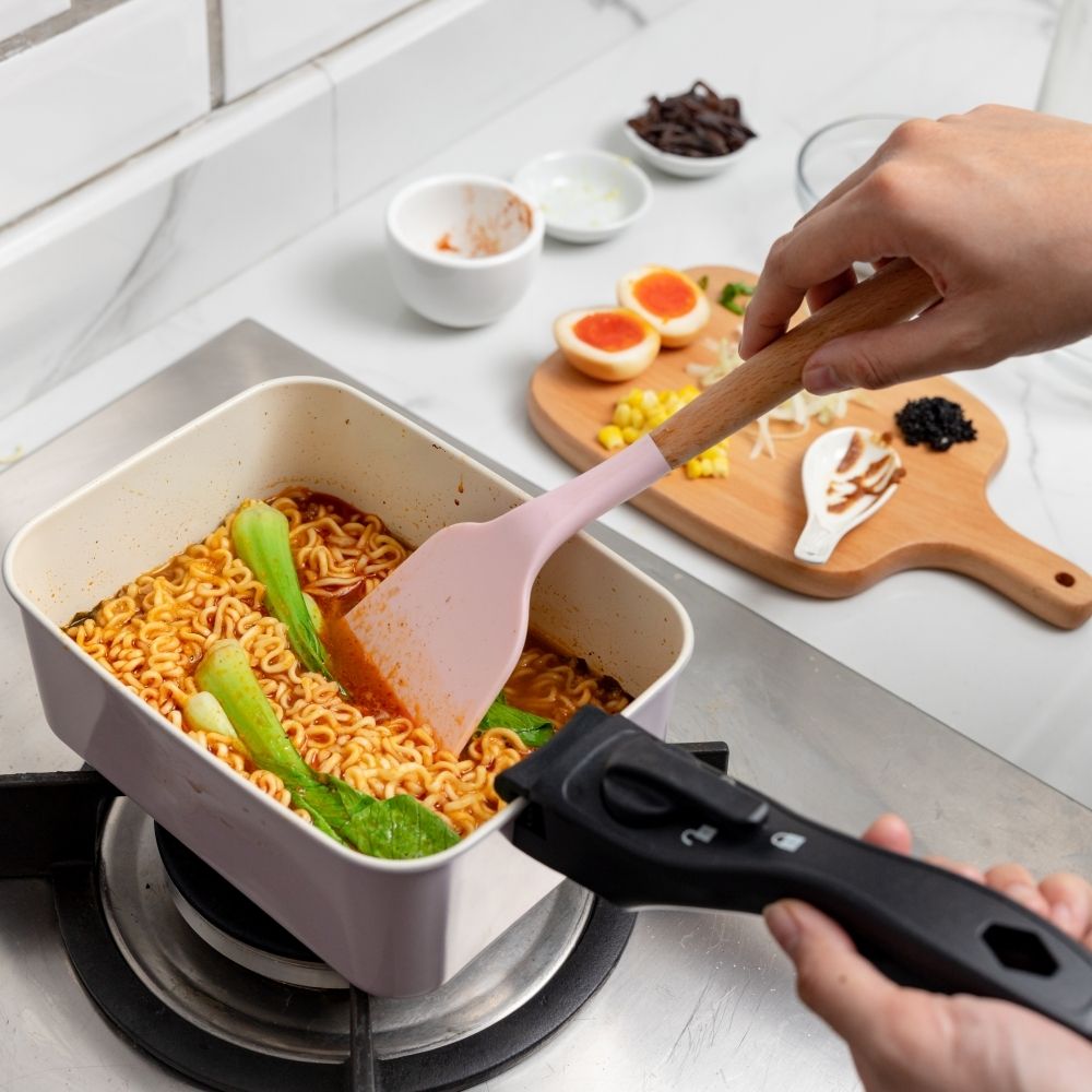 [정식수입] 불 위에서도, 전자레인지에서도 쓰는 ‘Morph 올인원 도시락통’