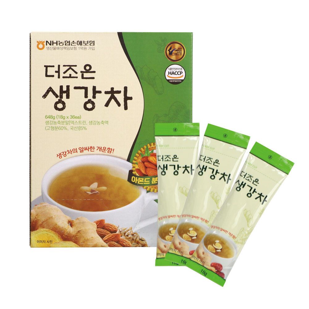 [더존건강] 더조은 생강차 1+1 (18gx36포)