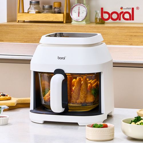 보랄 글래스 에어프라이어 5L BR-D600AF
