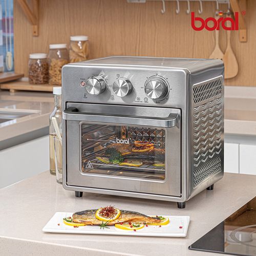 보랄 스텐 에어프라이어오븐 18L