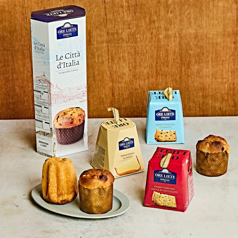 [크리스마스]  이탈리아 직수입! 파네토네 트리오 케이크 3종