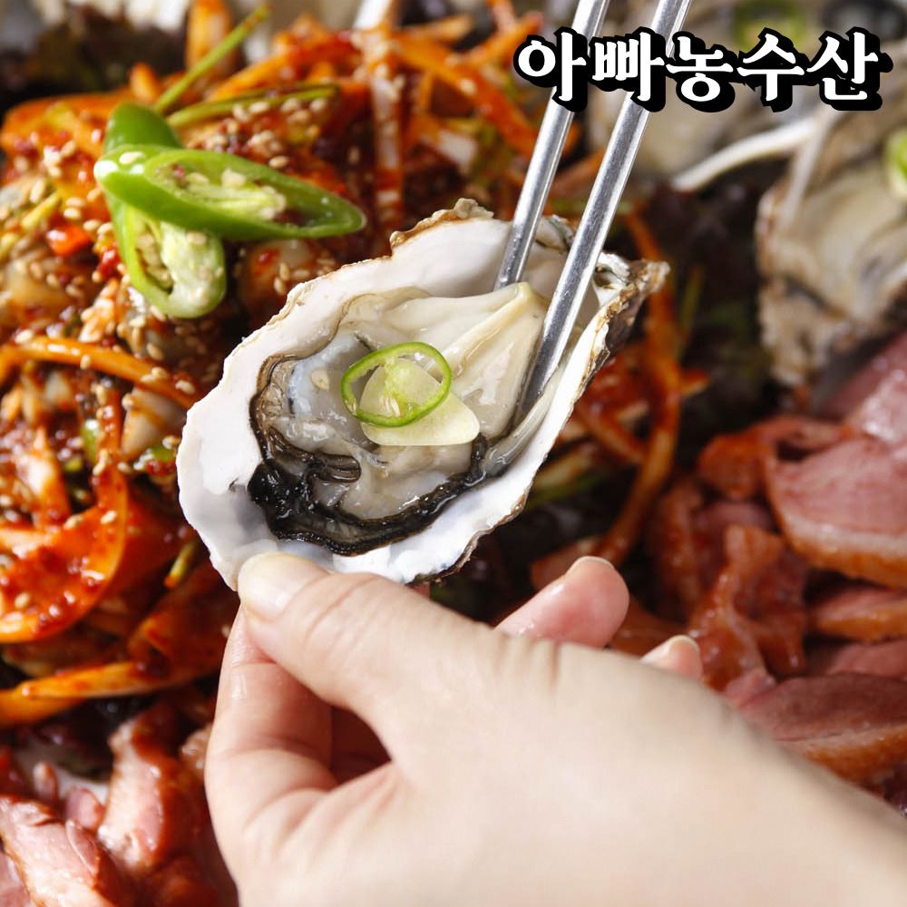 어장직송 다까놓아 먹기 편한 하프쉘 석화