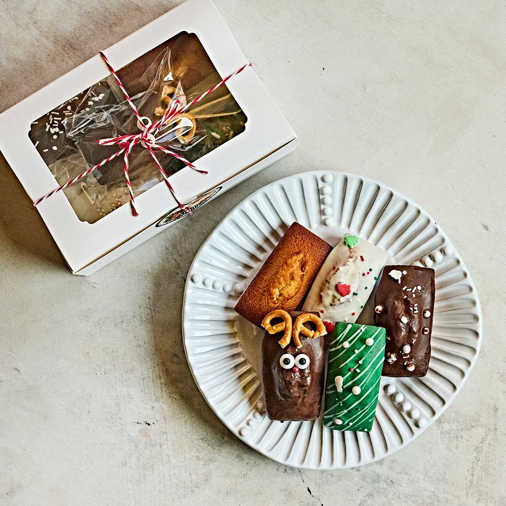 [크리스마스]  하우스소서 크리스마스 휘낭시에 선물세트 (5개입) 210g