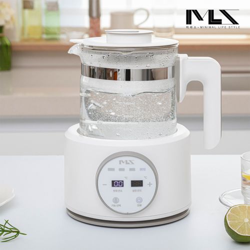 미라스 무선 티메이커 분유포트 전기포트 MLS-1200GWK