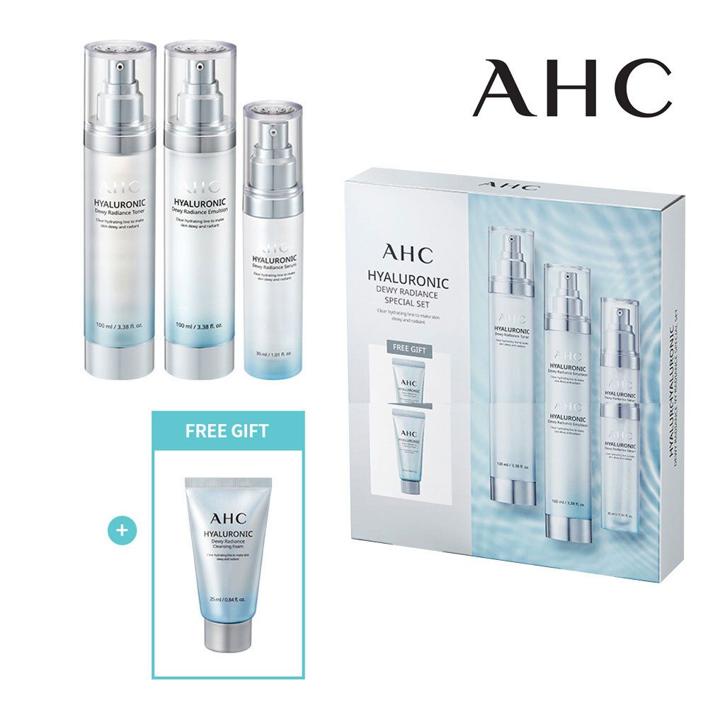 [AHC] 히아루로닉 듀이래디언스 스페셜 기초세트