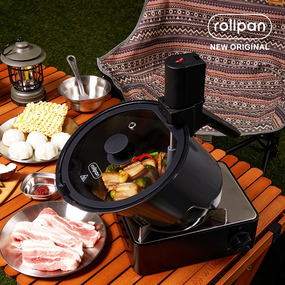 바이탈플랜트 롤팬 NEW 오리지널 자동회전냄비 6colors