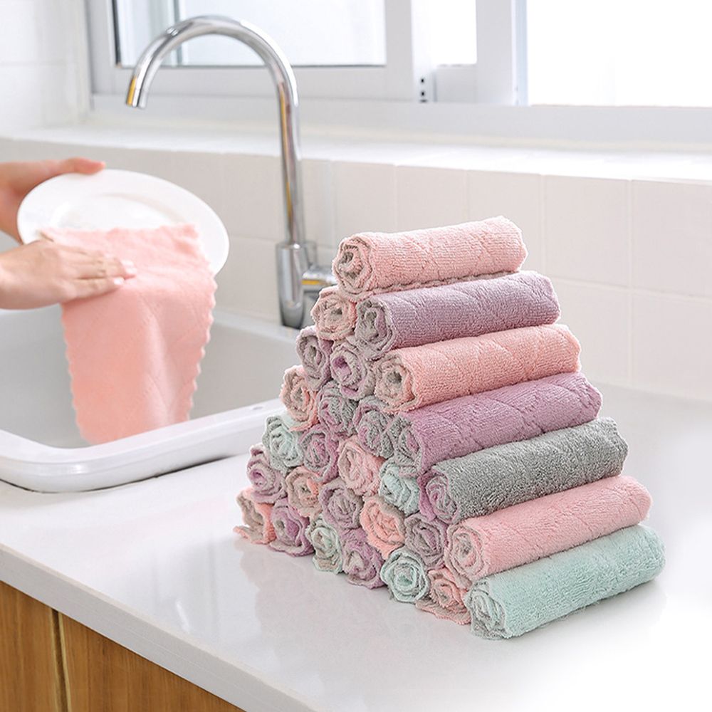 [20+20] 흡수싹 물기쏙 벨벳 주방행주 대용량구성 사이즈2종 (S/M)